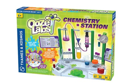 Ooze labs chemistry station kit from Thames and Kosmos