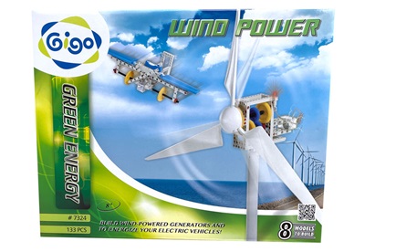 Wind power kit from Gigo